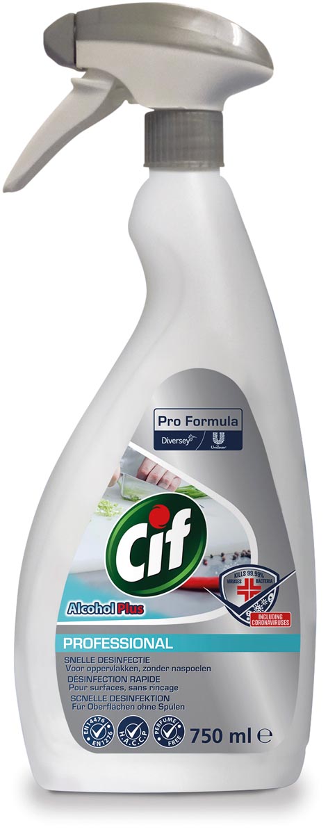 CIF Pro Formula alcohol plus, flacon 750 ml afbeelding