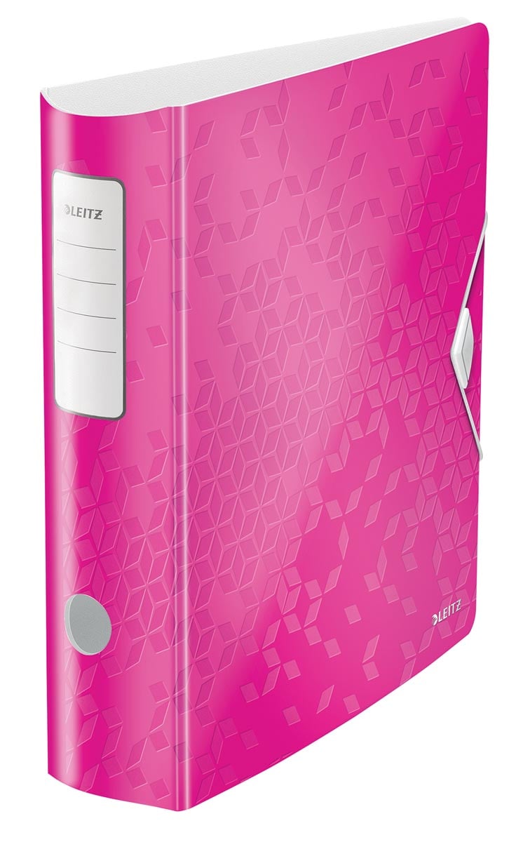 Leitz WOW ordner Active rug van 8,2 cm, roze afbeelding