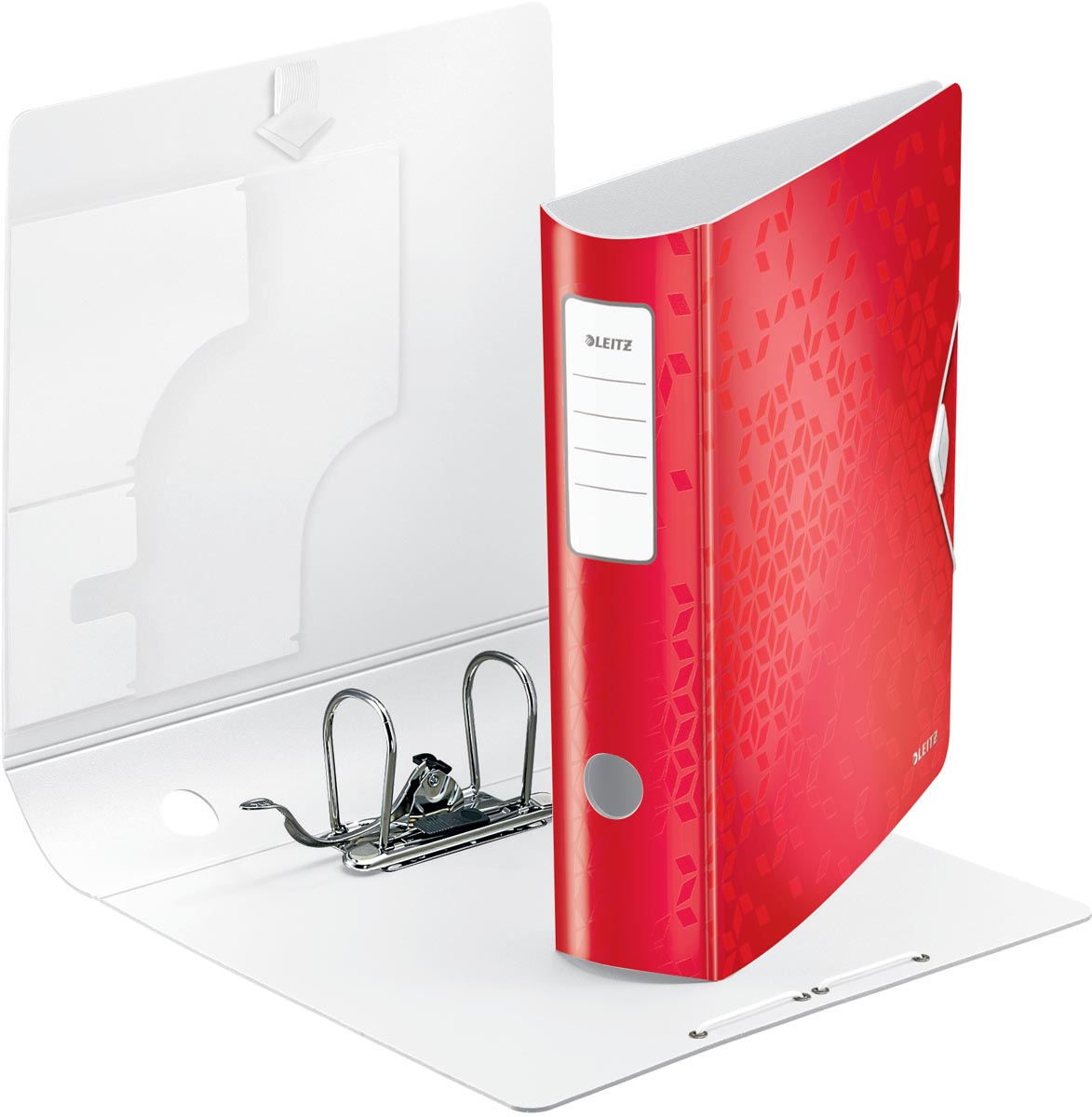 Leitz WOW ordner Active rug van 8,2 cm, rood afbeelding