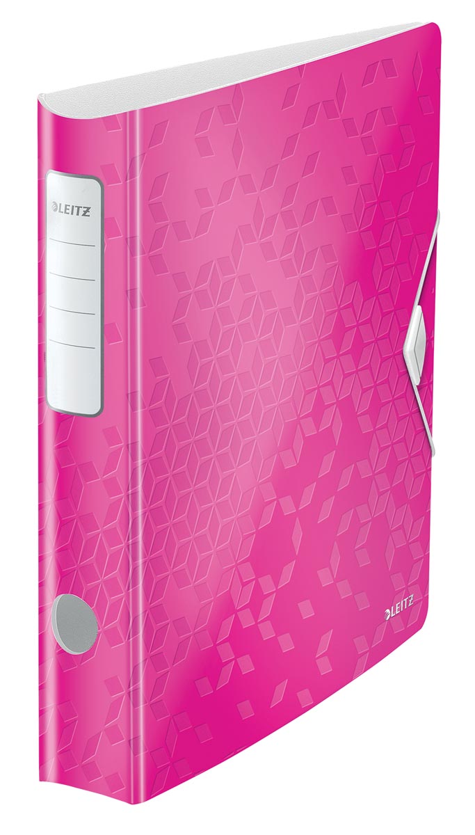Leitz WOW ordner Active rug van 6,5 cm, roze afbeelding