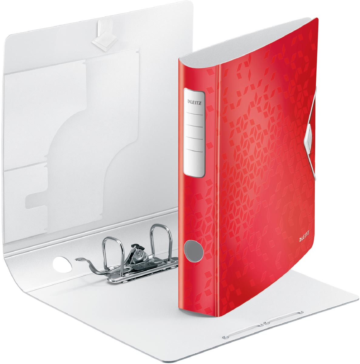 Leitz WOW ordner Active rug van 6,5 cm, rood afbeelding