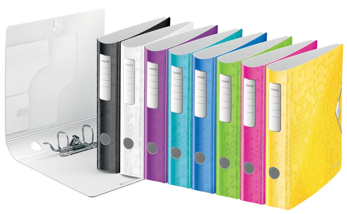 Leitz WOW ordner Active, geassorteerde kleuren, rug van 6,5 cm afbeelding
