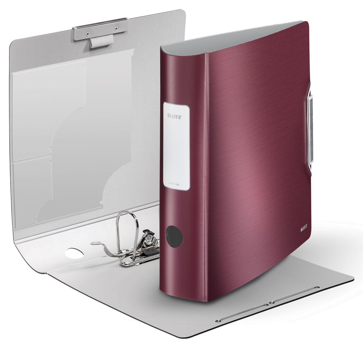 Leitz Ordner Active Style rug van 7,5 cm, granaatrood afbeelding