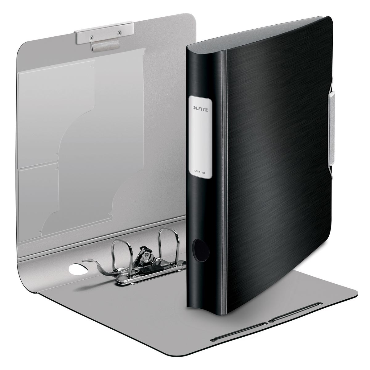 Leitz Ordner Active Style rug van 5 cm, satijnzwart afbeelding