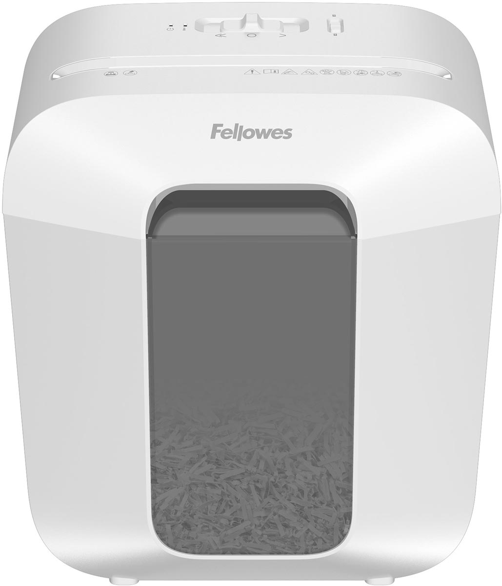 Fellowes Powershred papiervernietiger LX25, wit afbeelding