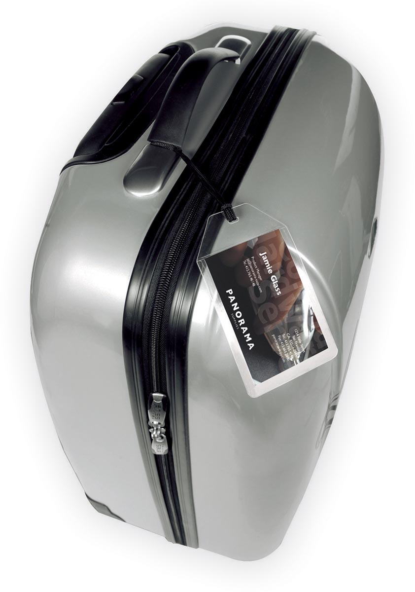 3L bagage-etiketten ft 72 x 123 mm, pak van 10 stuks 3L bagage-etiketten ft 72 x 123 mm, pak van 10 stuks
