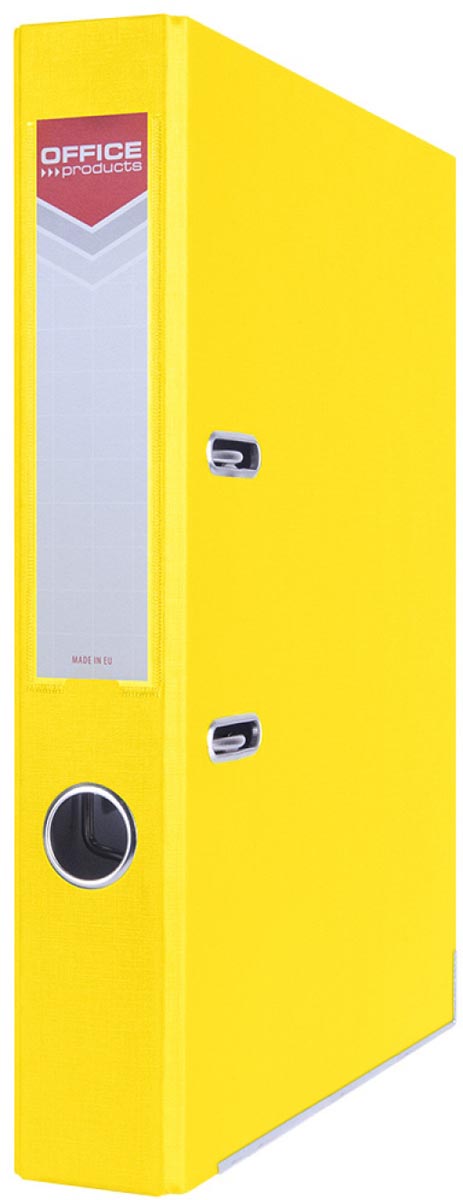 OFFICE products ordner, voor A4, uit karton, rug van 5,5 cm, geel