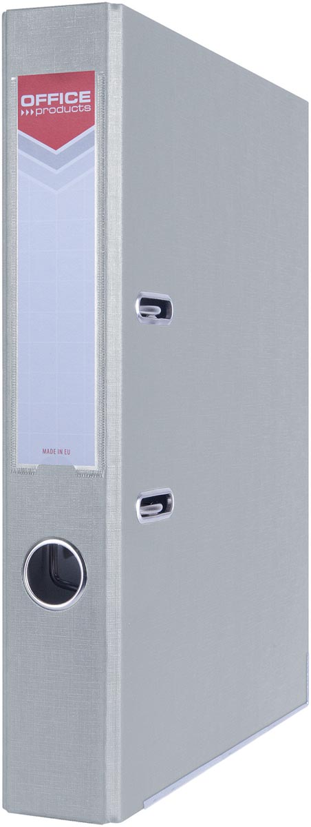 OFFICE products ordner, voor A4, uit karton, rug van 5,5 cm, grijs