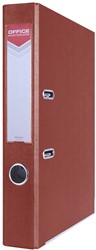 OFFICE products ordner, voor A4, uit karton, rug van 5,5 cm, bordeau