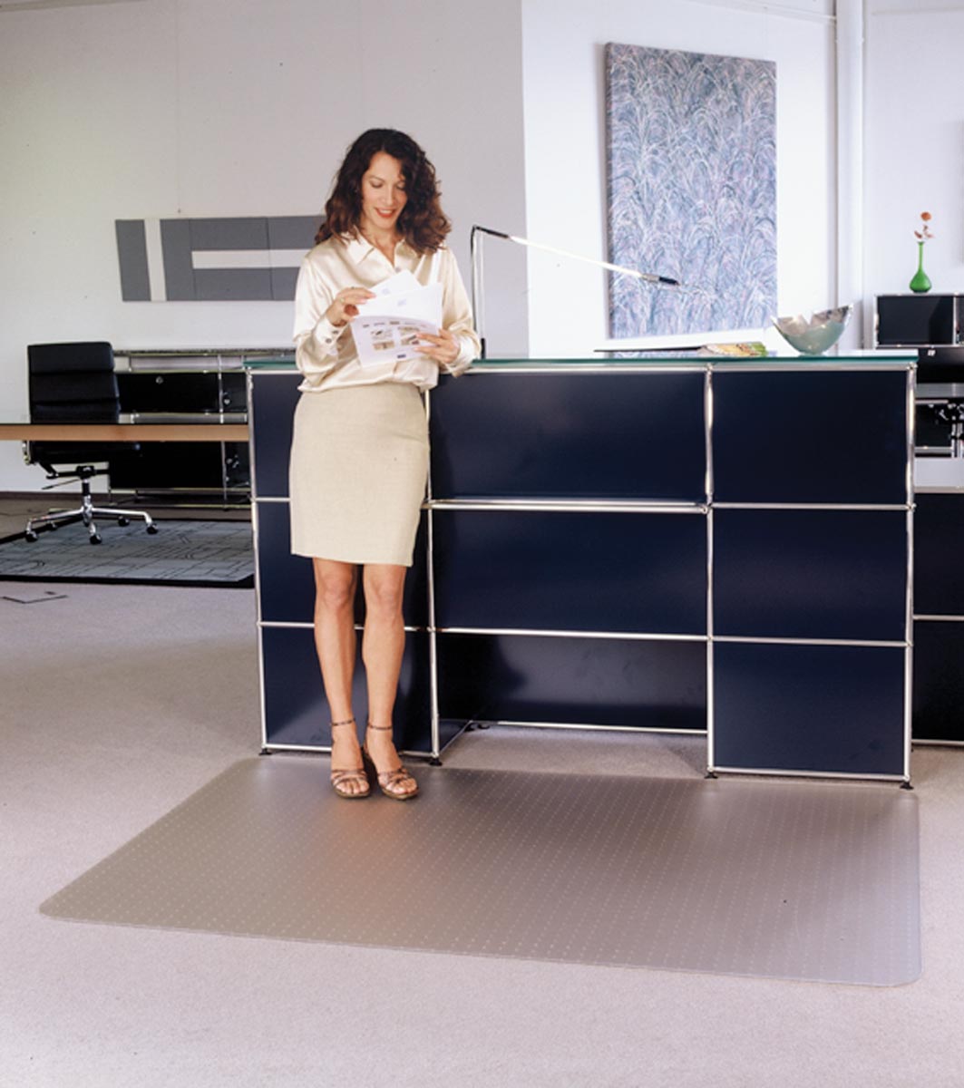 Floortex vloermat Cleartex Advantagemat, voor tapijt, rechthoekig, ft 116 x 150 cm afbeelding