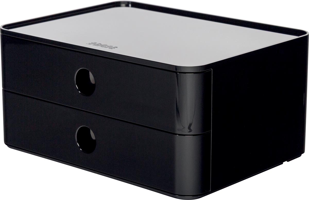 Han ladenblok Allison, smart-box met 2 laden, zwart
