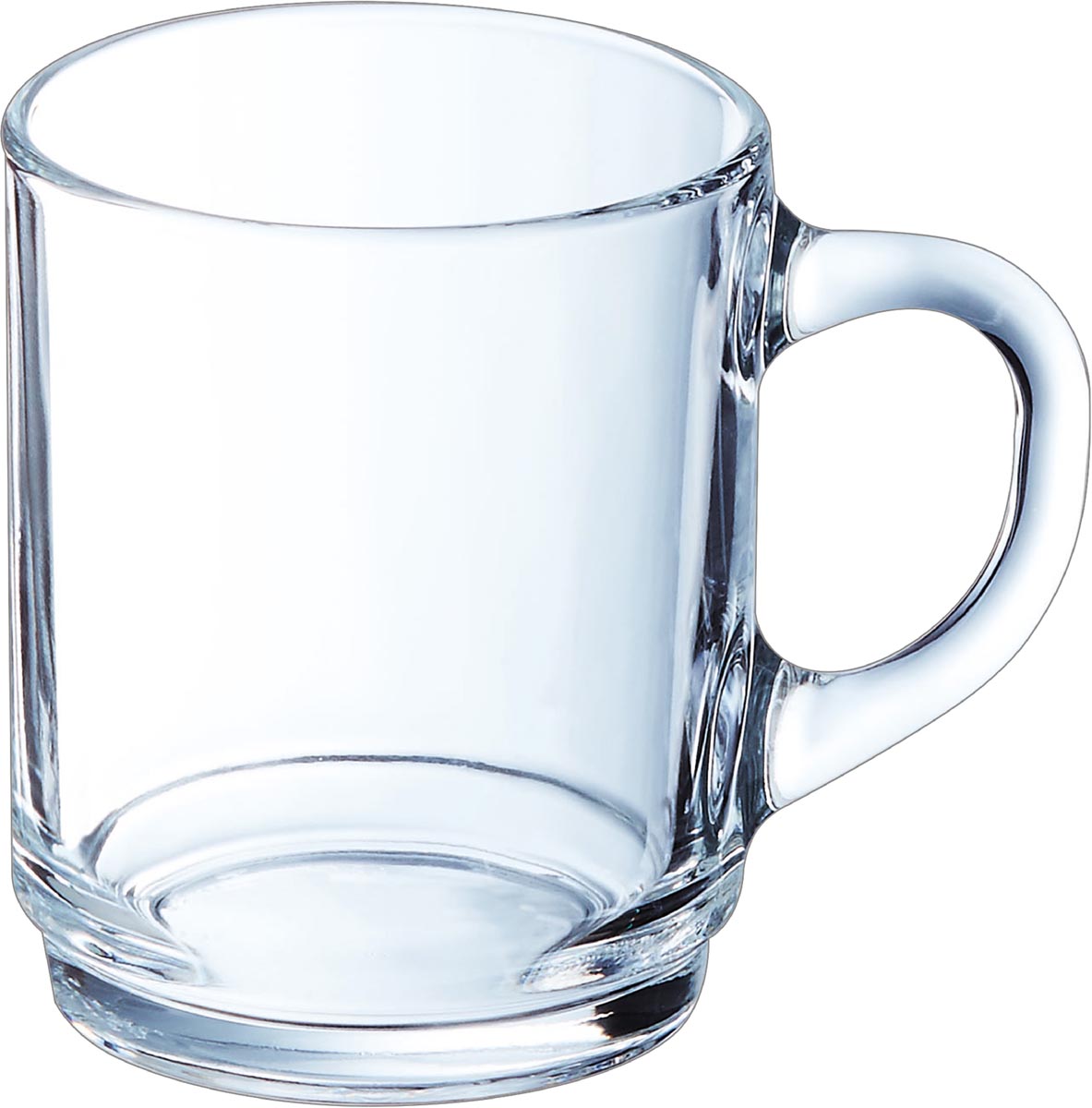 Luminarc glas met oor, uit glas, 25 cl, stapelbaar afbeelding