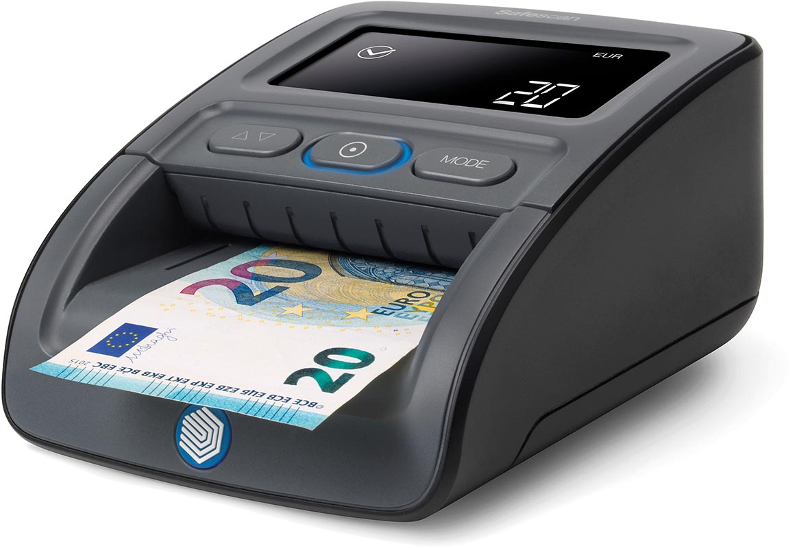 Safescan valsgelddetector 155S, met 7-voudige valsgelddetectie afbeelding