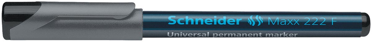 Schneider permanent marker Maxx 222 zwart afbeelding