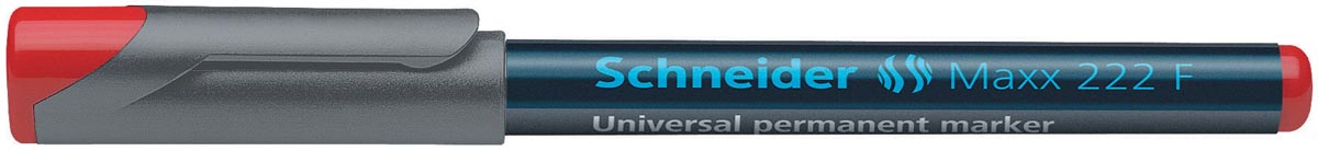 Schneider permanent marker Maxx 222 rood