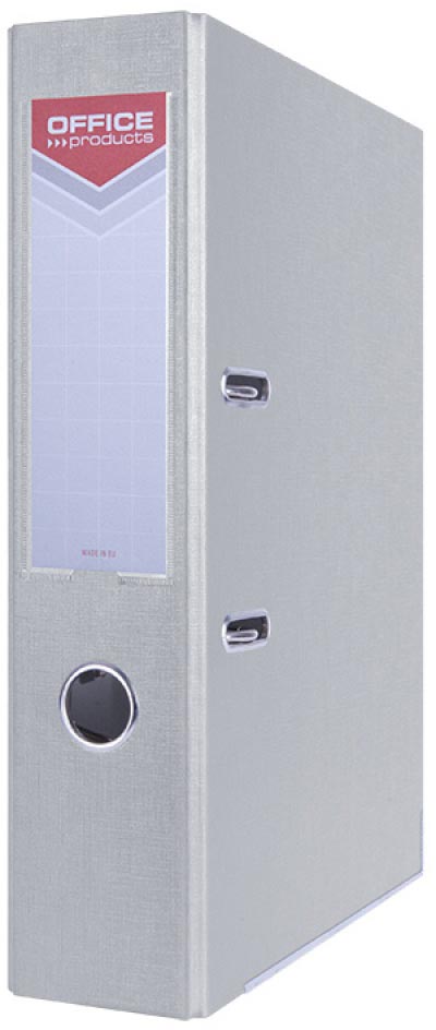 OFFICE products ordner, voor A4, uit karton, rug van 7,5 cm, grijs
