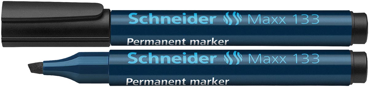 Schneider permanent marker Maxx 133 zwart afbeelding