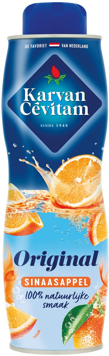 Karvan Cévitam siroop, fles van 60 cl, sinaasappel Karvan Cévitam siroop, fles van 60 cl, sinaasappel