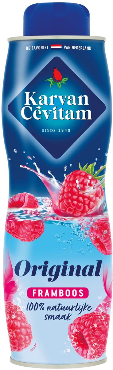 Karvan Cévitam siroop, fles van 60 cl, framboos