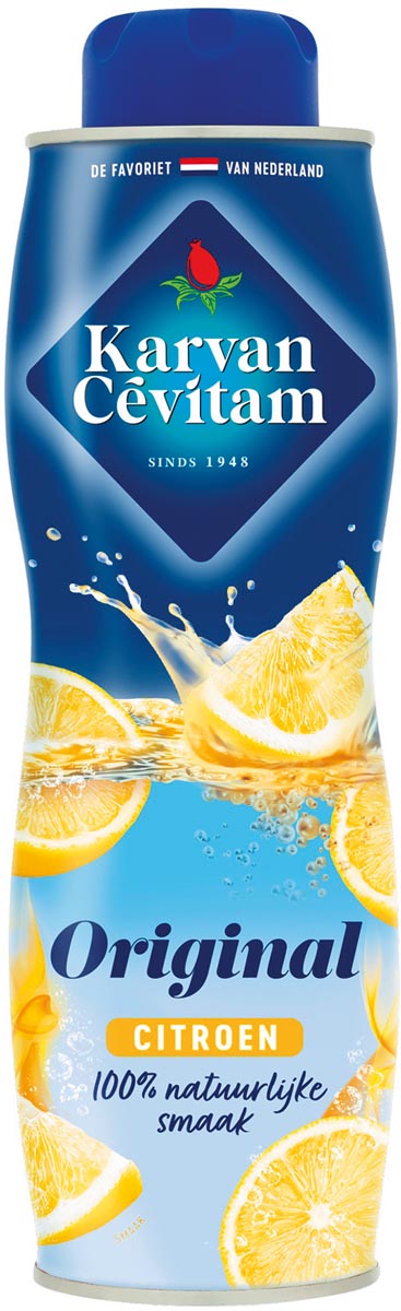 Karvan Cévitam siroop, fles van 60 cl, citroen Karvan Cévitam siroop, fles van 60 cl, citroen