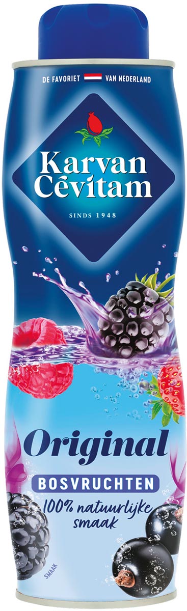 Karvan Cévitam siroop, fles van 60 cl, bosvruchten Karvan Cévitam siroop, fles van 60 cl, bosvruchten