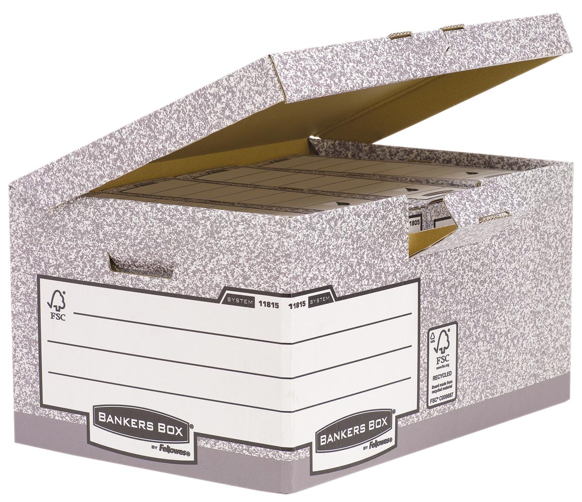 Fellowes Containerdoos Flip Top Maxi Fellowes Containerdoos Flip Top Maxi