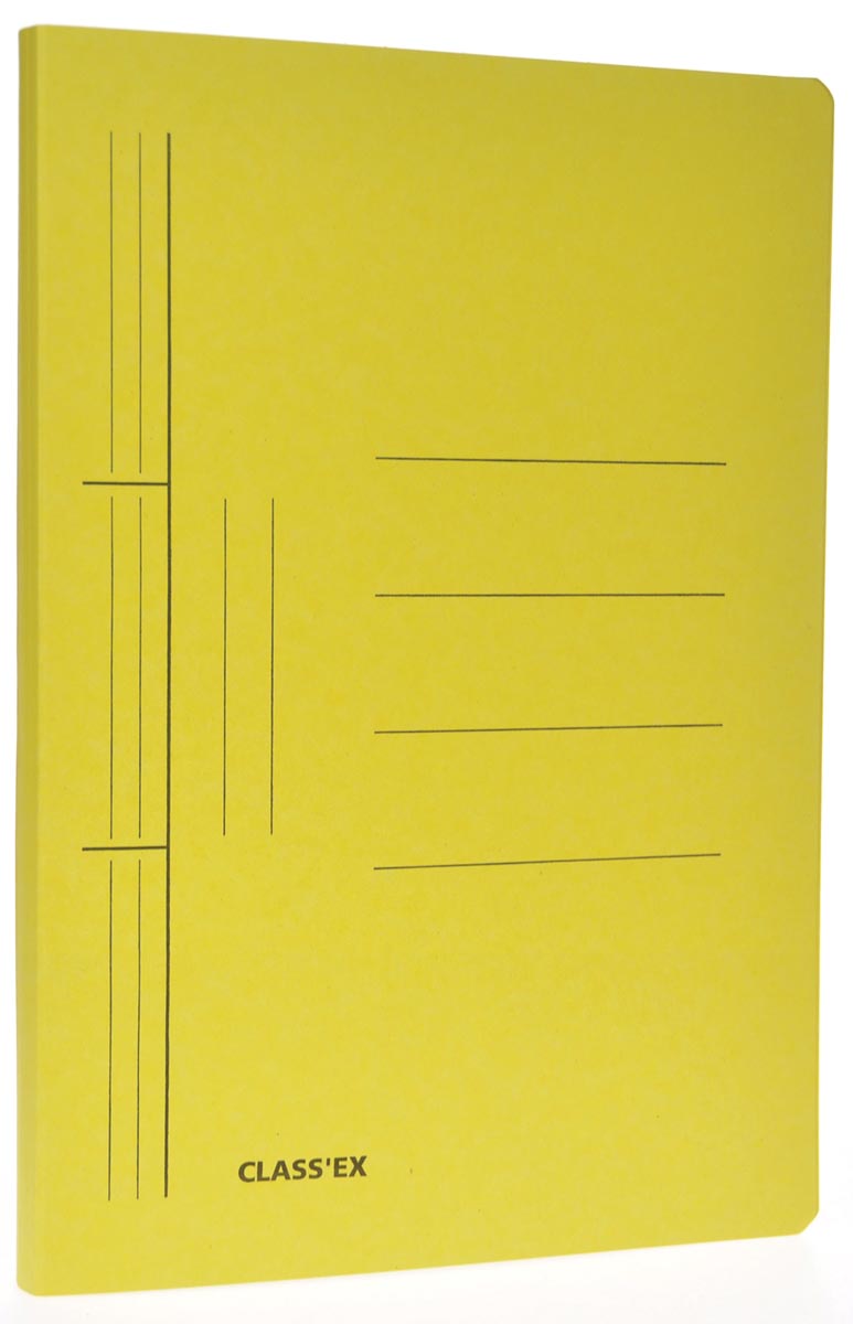 Class&apos;ex hechtmap, ft 25 x 32 cm (voor ft A4), geel afbeelding