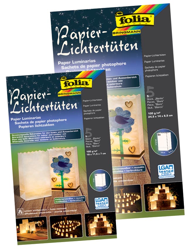 Folia Lichtzak ft 19 x 11,5 x 7 cm, neutraal