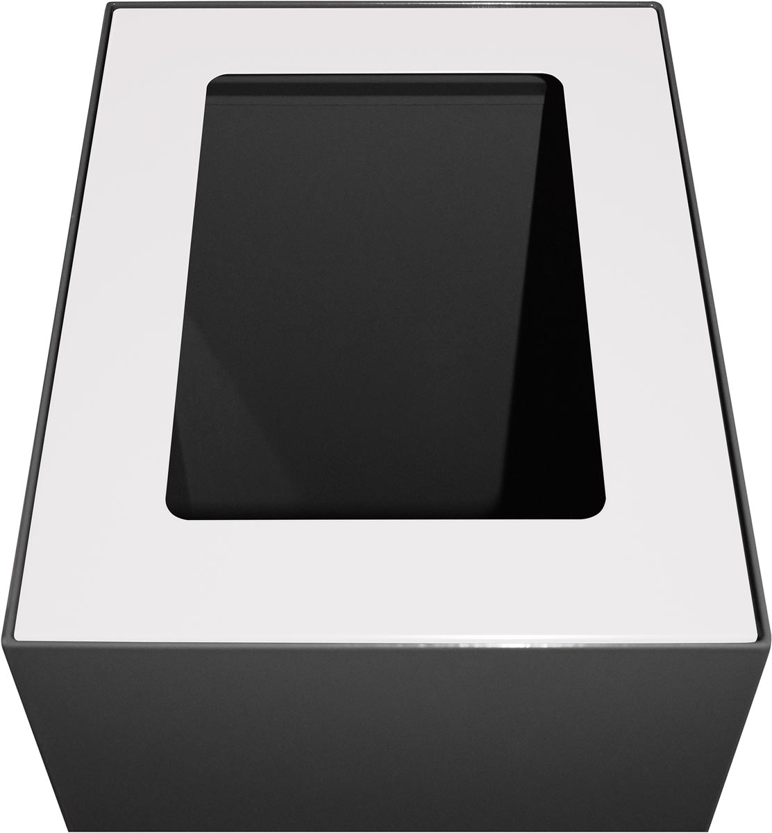 V-Part top voor modulaire afvalbak 60 l, wit afbeelding