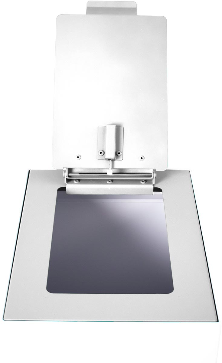 V-Part top met klep voor modulaire afvalbak 60 l, wit afbeelding