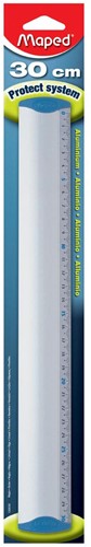Maped lat uit geanodiseerd aluminium 30 cm-2