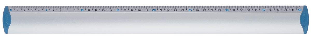 Maped lat uit geanodiseerd aluminium 40 cm afbeelding
