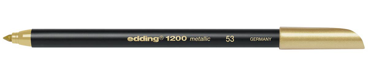 Edding viltstift e-1200 metallic goud