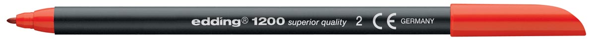 Edding viltstift e-1200 rood afbeelding