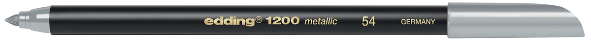 Edding viltstift e-1200 metallic zilver afbeelding