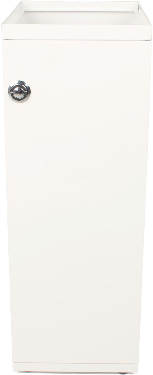 V-Part modulaire afvalbak met deur en zakhouder 55 l, wit afbeelding