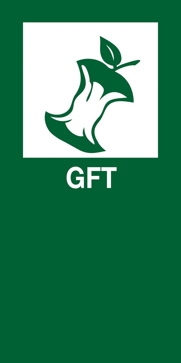 Afbeelding van V-Part magneetsticker GFT, groen