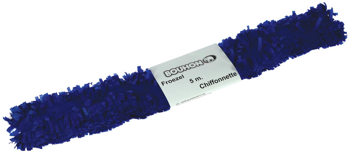 Bouhon froezelpapier donkerblauw afbeelding