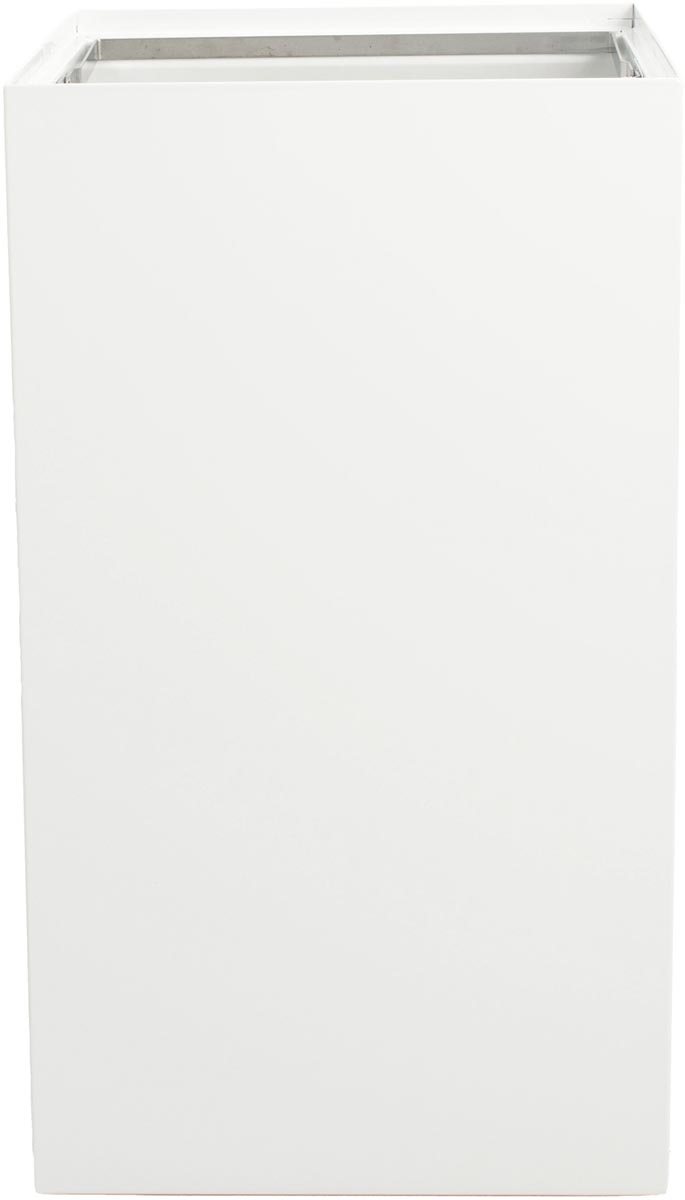 V-part modulaire afvalbak 90 l, wit afbeelding