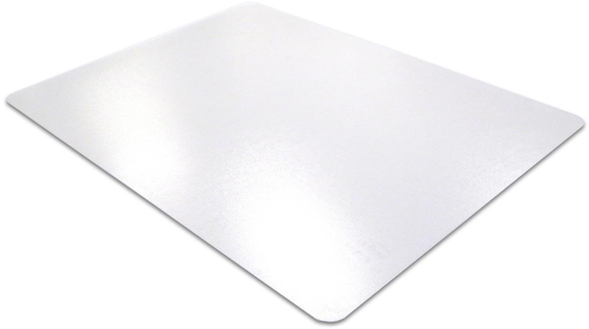 Floortex Vloerbeschermer Pvc - Zwart - Harde Vloer - 90x120cm