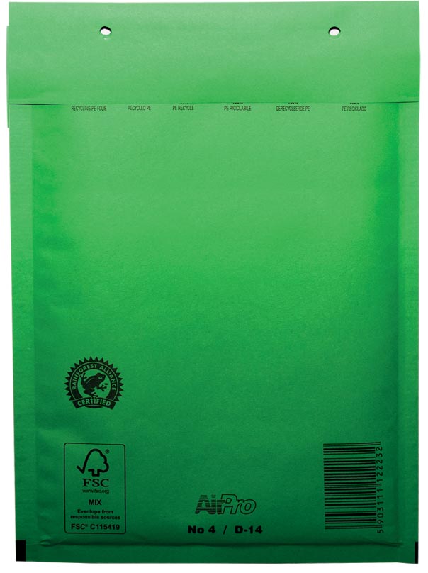 Luchtkussenenveloppen 180X265 Mm Doos Van 100 Stuks Groen huismerk kopen in de aanbieding Luchtkussenenveloppen 180X265 Mm Doos Van 100 Stuks Groen huismerk kopen in de aanbieding