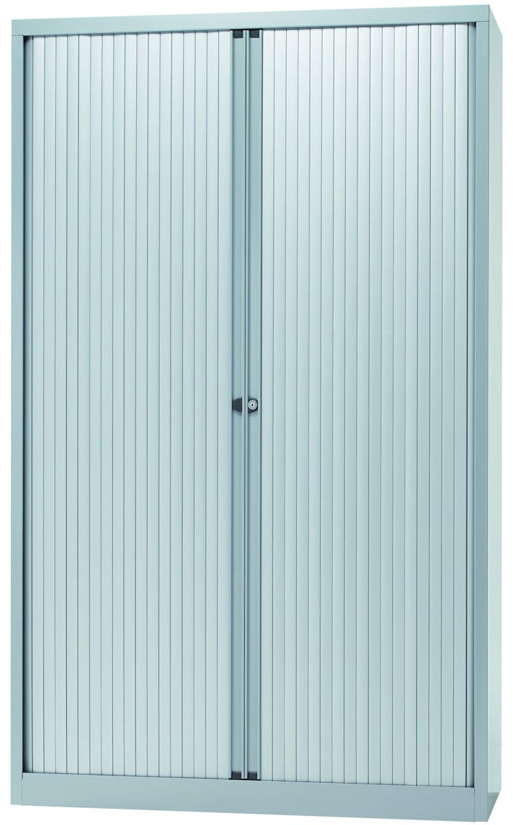 Bisley Roldeurkast Ft 198 X 120 X 43 Cm H X B X D 4 Legborden Zilverkleurig huismerk kopen in de aanbieding Bisley Roldeurkast Ft 198 X 120 X 43 Cm H X B X D 4 Legborden Zilverkleurig huismerk kopen in de aanbieding