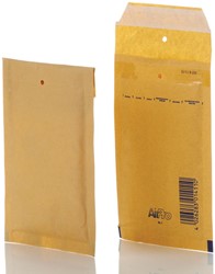 Bong AirPro luchtkussenenveloppen, ft 100 x 165 mm, met stripsluiting, doos van 200 stuks, bruin