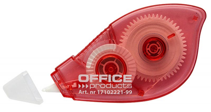 Office Products correctieroller, 4,2 mm x 12 m, rood