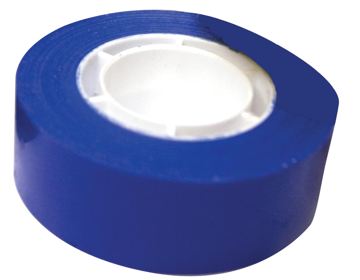 Apli plakband ft 19 mm x 33 m, blauw afbeelding