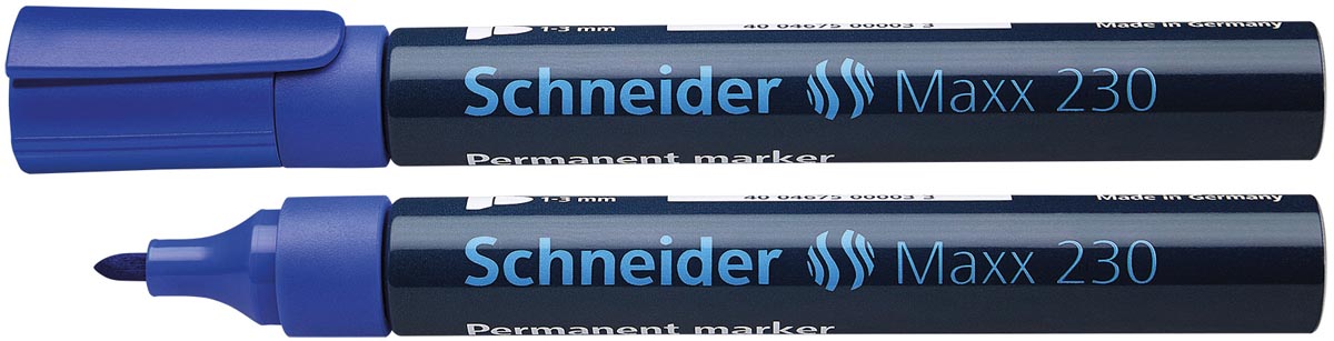 Schneider permanent marker Maxx 230 blauw
