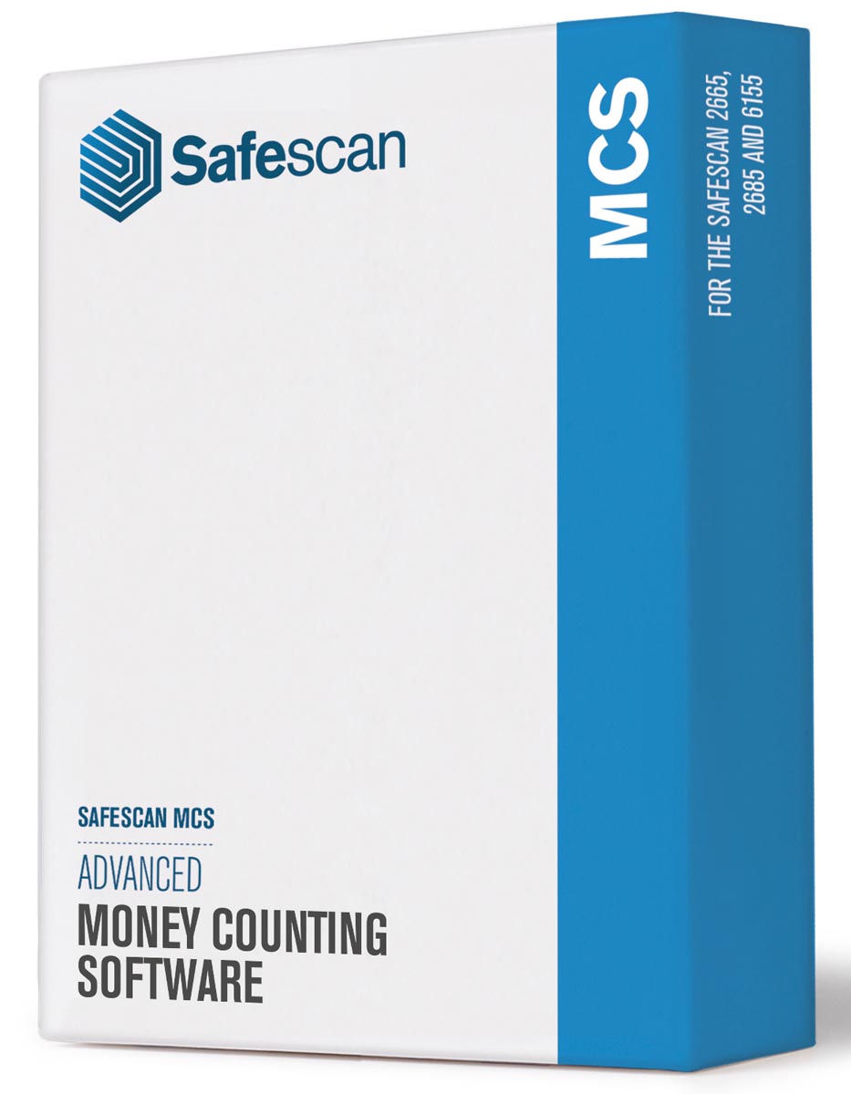 Safescan software MCS, voor biljettelmachine 6155-2665-2680-2685