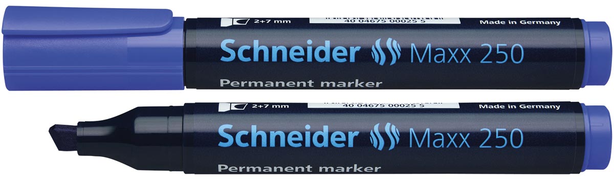 Schneider permanent marker Maxx 250 blauw