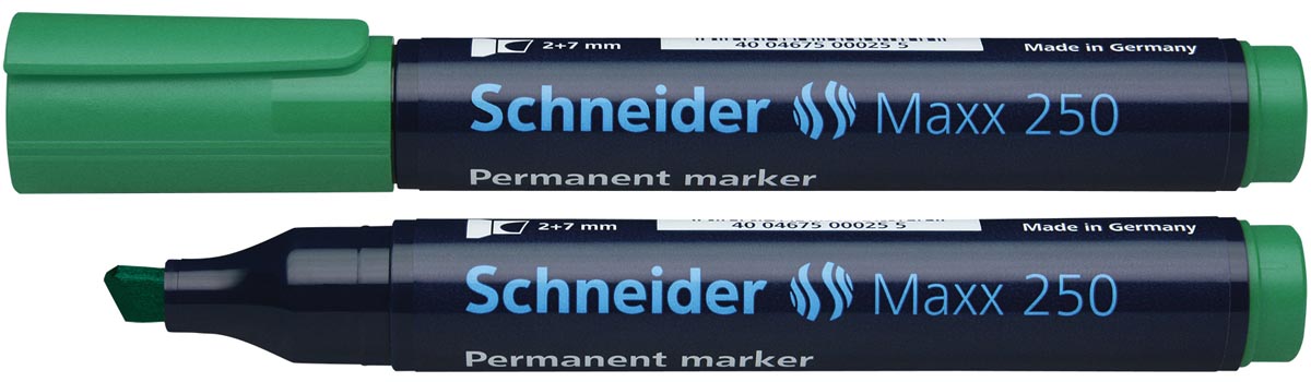 Schneider permanent marker Maxx 250 groen