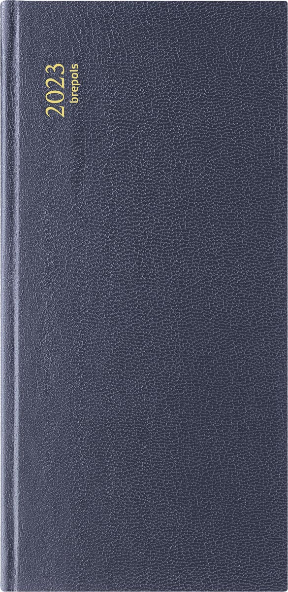 Brepols agenda Breprint Lima 6-talig, blauw, 2023 Brepols agenda Breprint Lima 6-talig, blauw, 2023